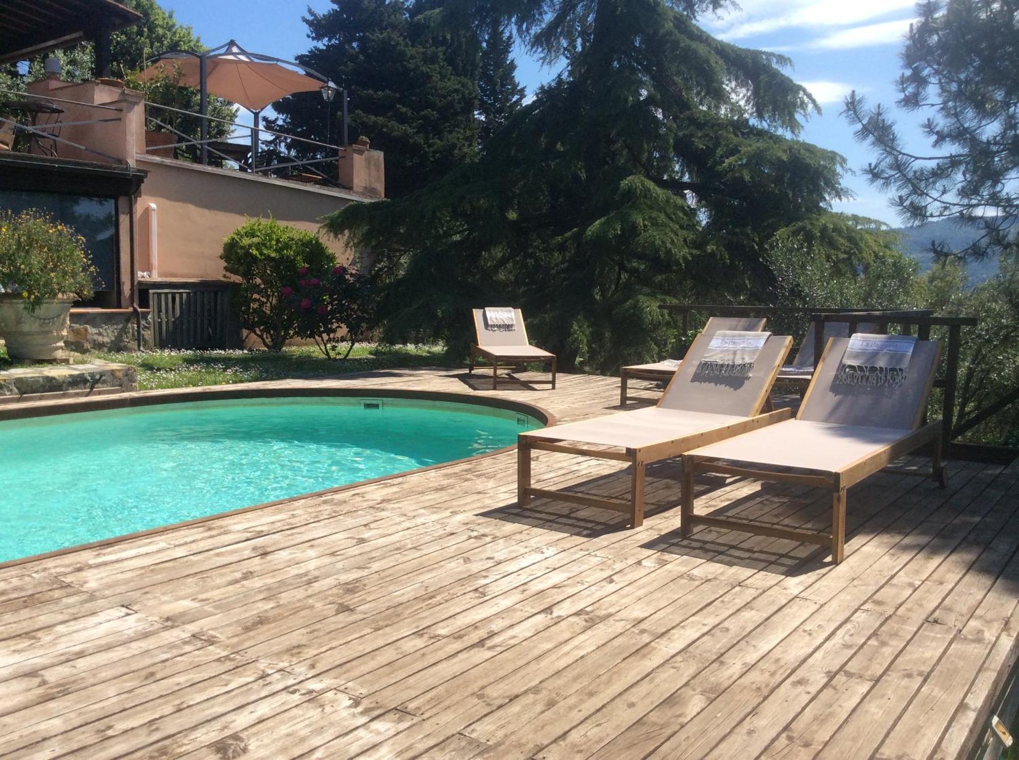 Bed Breakfast La Paggeria Trespiano Exterior foto